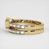 1.51 Ct. Blue Sapphire Ring, 14K Yellow Gold 4