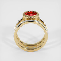 1.67 Ct. Ruby Ring, 10K Yellow Gold 3