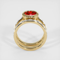 1.67 Ct. Ruby Ring, 18K Yellow Gold 3