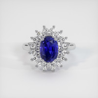 3.54 Ct. Color Change Sapphire Ring, Platinum 950 1