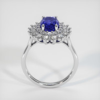 3.54 Ct. Color Change Sapphire Ring, Platinum 950 3