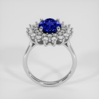 4.37 Ct. Blue Sapphire Ring, Platinum 950 3