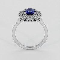1.85 Ct. Blue Sapphire Ring, Platinum 950 3