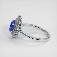 2.28 Ct. Sapphire Ring, 14K White Gold 4