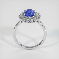 2.28 Ct. Sapphire Ring, 18K White Gold 3