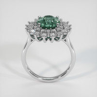 4.25 Ct. Sapphire Ring, 18K White Gold 3