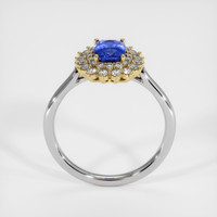 1.79 Ct. Color Change Sapphire Ring, 14K White & Yellow 3