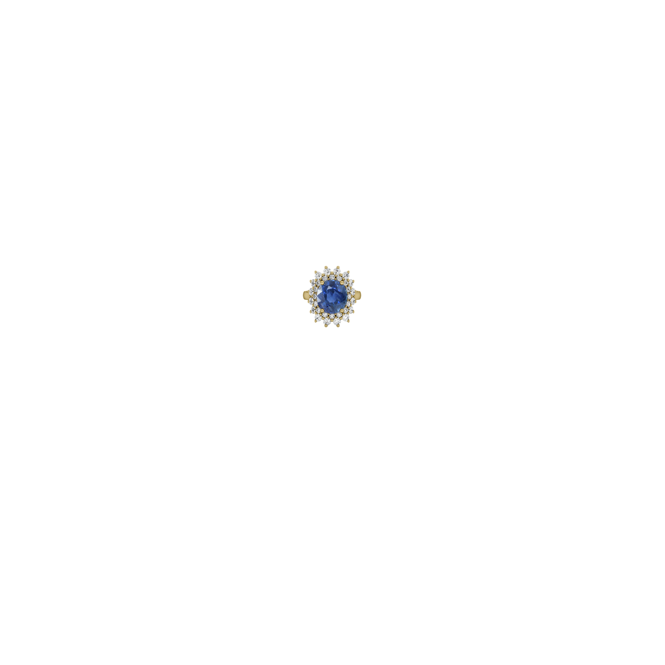 Jewelry image on model