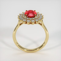 1.17 Ct. Ruby Ring, 18K Yellow Gold 3