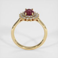 1.52 Ct. Bi Color Sapphire Ring, 18K Yellow Gold 3