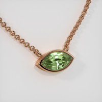 2.31 Ct. Gemstone Necklace, 14K Rose Gold 2