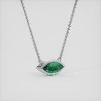 0.51 Ct. Alexandrite Necklace, Silver 2