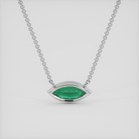 0.51 Ct. Alexandrite Necklace, Silver 4
