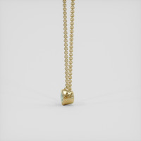 0.25 Ct. Alexandrite Necklace, 10K Yellow Gold 3