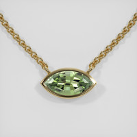 2.31 Ct. Gemstone Necklace, 14K Yellow Gold 1