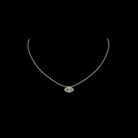 2.31 Ct. Gemstone Pendant, 18K White Gold 4