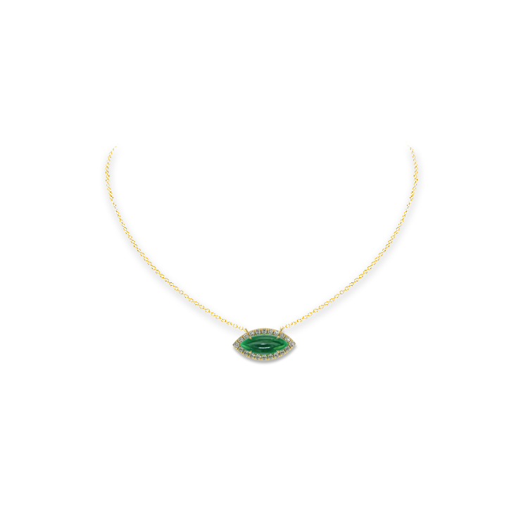 Jewelry image on model