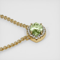 2.31 Ct. Gemstone Pendant, 18K Yellow Gold 3