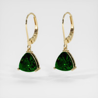 <span>1.53</span>&nbsp;<span class="tooltip-light">Ct.Tw.<span class="tooltiptext">Total Carat Weight</span></span> Gemstone Earrings, 14K Yellow Gold 3