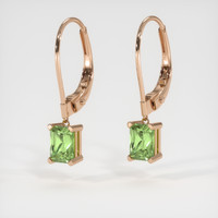 <span>1.42</span>&nbsp;<span class="tooltip-light">Ct.Tw.<span class="tooltiptext">Total Carat Weight</span></span> Gemstone Earrings, 14K Rose Gold 3