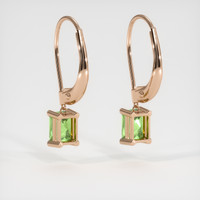 <span>1.42</span>&nbsp;<span class="tooltip-light">Ct.Tw.<span class="tooltiptext">Total Carat Weight</span></span> Gemstone Earrings, 14K Rose Gold 4