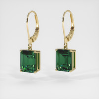 <span>3.41</span>&nbsp;<span class="tooltip-light">Ct.Tw.<span class="tooltiptext">Total Carat Weight</span></span> Gemstone Earrings, 14K Yellow Gold 3