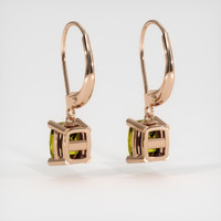 <span>3.27</span>&nbsp;<span class="tooltip-light">Ct.Tw.<span class="tooltiptext">Total Carat Weight</span></span> Gemstone Earrings, 14K Rose Gold 4