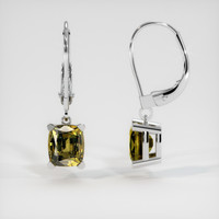 <span>1.68</span>&nbsp;<span class="tooltip-light">Ct.Tw.<span class="tooltiptext">Total Carat Weight</span></span> Gemstone Earrings, 14K White Gold 2