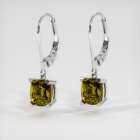 <span>1.68</span>&nbsp;<span class="tooltip-light">Ct.Tw.<span class="tooltiptext">Total Carat Weight</span></span> Gemstone Earrings, 14K White Gold 3