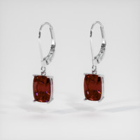 <span>4.78</span>&nbsp;<span class="tooltip-light">Ct.Tw.<span class="tooltiptext">Total Carat Weight</span></span> Gemstone Earrings, 14K White Gold 3