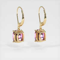 <span>7.48</span>&nbsp;<span class="tooltip-light">Ct.Tw.<span class="tooltiptext">Total Carat Weight</span></span> Gemstone Earrings, 14K Yellow Gold 4