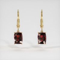 4.78 Ct.Tw. Gemstone Earrings, 14K Yellow Gold 1