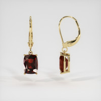 <span>2.46</span>&nbsp;<span class="tooltip-light">Ct.Tw.<span class="tooltiptext">Total Carat Weight</span></span> Gemstone Earrings, 14K Yellow Gold 2