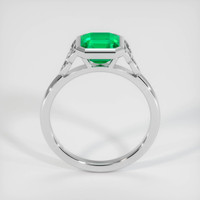 1.51 Ct. Emerald   Ring, Platinum 950 3