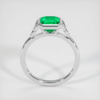 1.51 Ct. Emerald Ring, Platinum 950 3