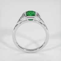 1.10 Ct. Emerald Ring, Platinum 950 3