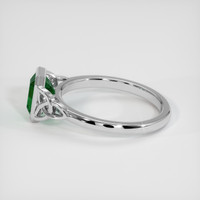 1.10 Ct. Emerald Ring, Platinum 950 4