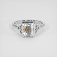 2.00 Ct. Gemstone Ring, Platinum 950 1