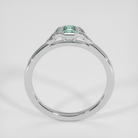 0.29 Ct. Green to Purple Alexandrite Ring, Platinum 950 3