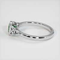 0.63 Ct. Gemstone Ring, Platinum 950 4