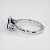 1.61 Ct. Blue Sapphire Ring, Platinum 950 4