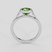 2.01 Ct. Yellowish Green Sapphire Ring, Platinum 950 3