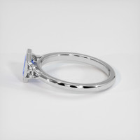 0.58 Ct. Sapphire Ring, Platinum 950 4