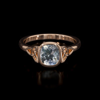 1.18 Ct. Gemstone Ring, 14K Rose Gold 1