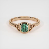 0.63 Ct. Gemstone Ring, 18K Rose Gold 1