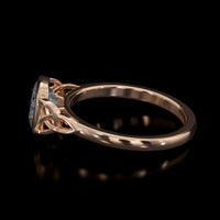 1.18 Ct. Gemstone Ring, 18K Rose Gold 4