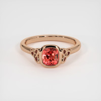 1.23 Ct. Sapphire Ring, 18K Rose Gold 1