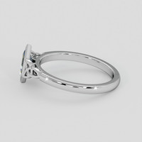 0.49 Ct. Bi Color Sapphire Ring, Silver 4