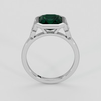 2.30 Ct. Green Sapphire Ring, 10K White Gold 3