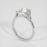 2.00 Ct. Gemstone Ring, 14K White Gold 2